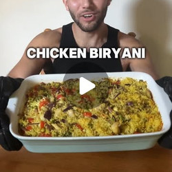 One-pot High-protein Chicken Biryani (oven Method)