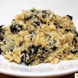 Spanakorizo (greek Spinach Rice)