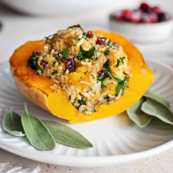 Stuffed Butternut Squash