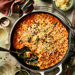 Ovenschotel Met Zoete Aardappel En Andijvie