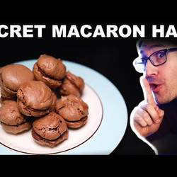 Chocolate Macarons