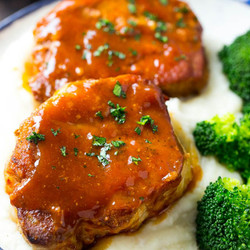 Honey Garlic Pork Chops (slow Cooker)