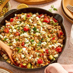 Mediterranean Turkey Skillet