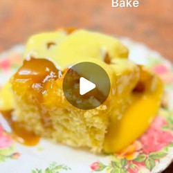 Pineapple Toffee Traybake