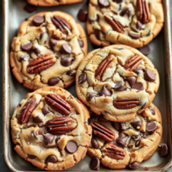 Chewy Chocolate Chip Pecan Cookies