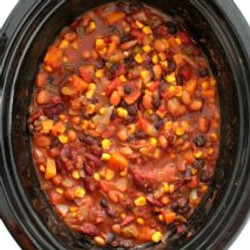 Easy Slow Cooker Vegan Chili (gluten-free, Allergy-free)