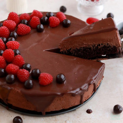 Easy Chocolate Mousse Cake