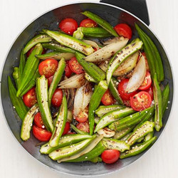 Okra With Tomatoes