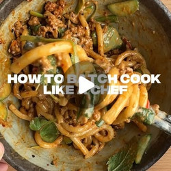 Spicy Pork &amp; Sesame Noodles