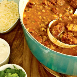 Pork Cheek And Black-eyed Pea Chili