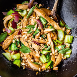 Garlic-ginger Chicken Stir-fry