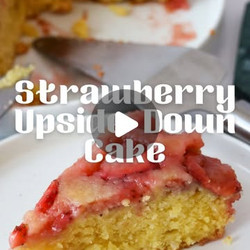 Strawberry Upside Down Cake