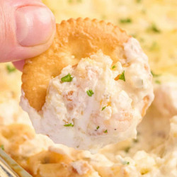 Cheesy Baked Shrimp Dip