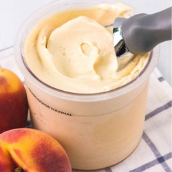 Ninja Creami Peach Ice Cream