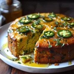 Jalapeño Cornbread With Lime Honey Glaze
