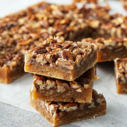 Pecan Pie Shortbread Cookie Bars