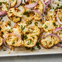 Roasted Cauliflower With Nước Chấm Sauce