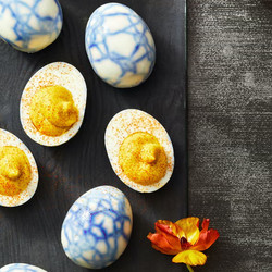 Halloween Deviled Eggs
