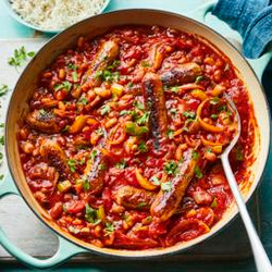 Vegan Spicy Sausage Casserole