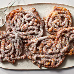 Apple Cider Funnel Cakes