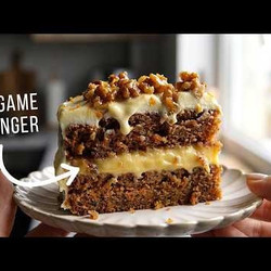 Carrot Cake With Orange Curd