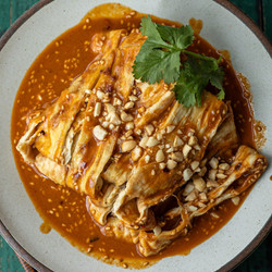 Vegan Sichuan Mouthwatering 'chicken' (素口水鸡)