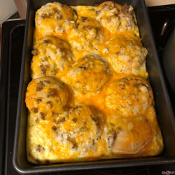 Biscuits And Gravy Casserole