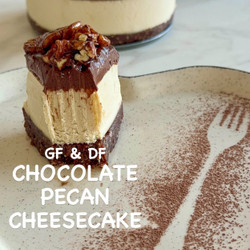 Chocolate Pecan Cheesecake