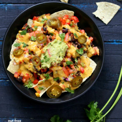 Vegan Nachos With Nut-free Nacho Cheese