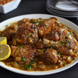 Chicken With Black Limes