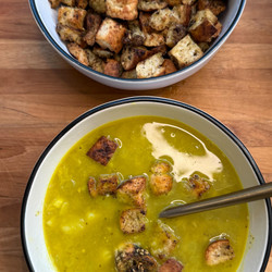 Ruhamas Split Pea soup