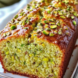 Pistachio Lemon Breakfast Bread