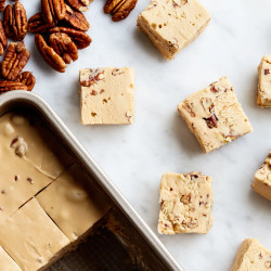 Maple-pecan Fudge