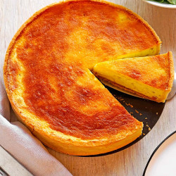 Basisrezept Quiche (mürbeteig Und Ei-sahne-masse)