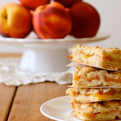 Peach Crumb Bars