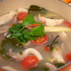 Leftover Roast Tom Yum Soup