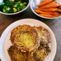 Zucchini and Carrots Pancakes