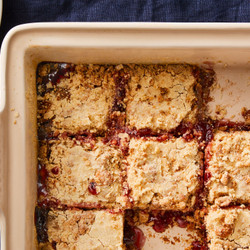Sossie Beile's Little Cherry Crumb Bars