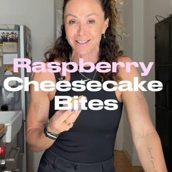 Raspberry Cheesecake Bites