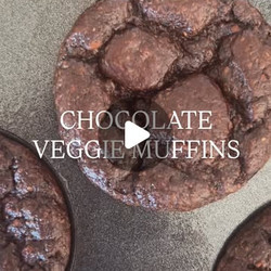 Chocolate Veggie Muffins