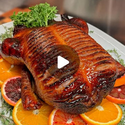 Christmas Duck À L'orange