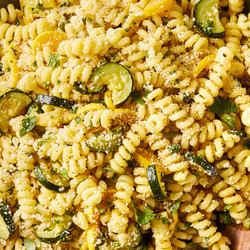 Garlic Parm Squash Pasta