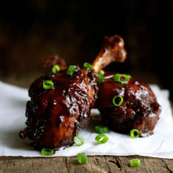 5 Ingredient Sticky Stove Top Balsamic Drumsticks