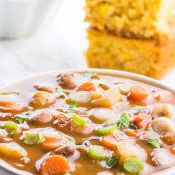 Vegan Pinto Bean Soup