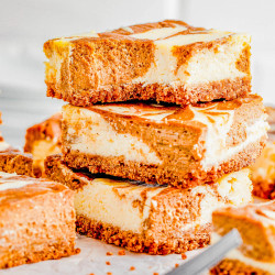 Pumpkin Cheesecake Bars