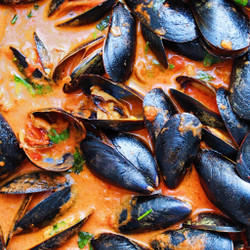 Mussels &amp; Chorizo - Cuisine &amp; Cocktails