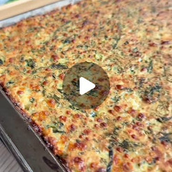 Spinach &amp; Feta Tart/Slice