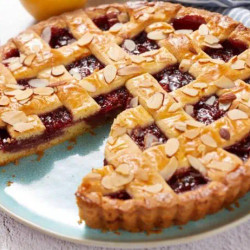 Apple Raspberry Crostata