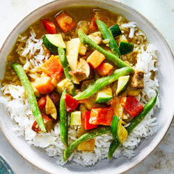 Vegan Thai Curry Vegetables
