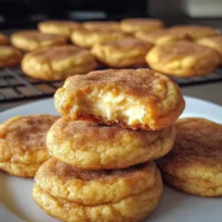 Pumpkin Cheesecake Snickerdoodles: Fall's Tasty Treat